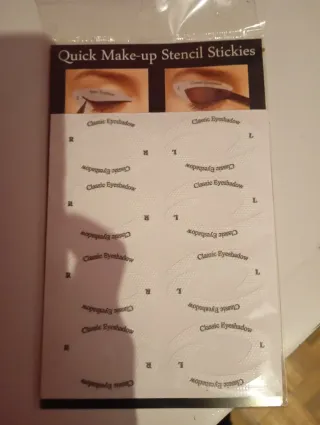 Plantillas Maquillaje Ojos Stencil Stickies
