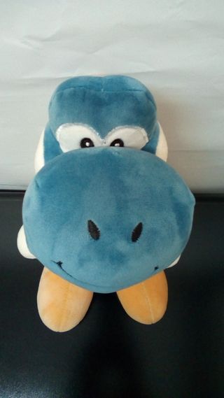 Peluche Yoshi Blu Super Mario