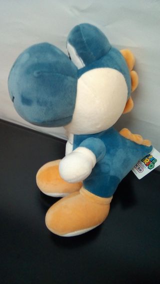 Peluche Yoshi Blu Super Mario