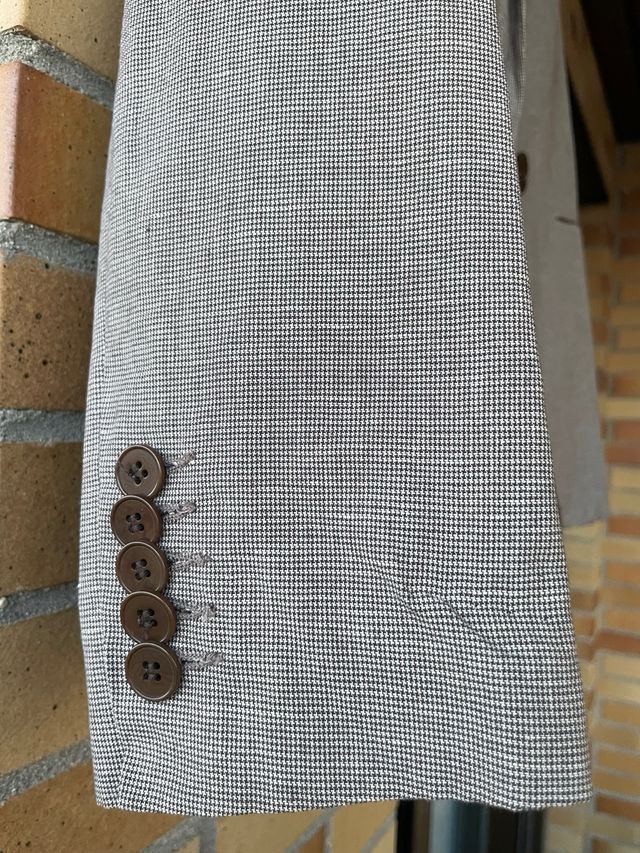 Chaqueta americana Nine West gris Talla S