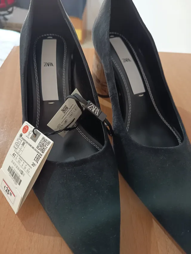 Zapatos de tacón negros T.41