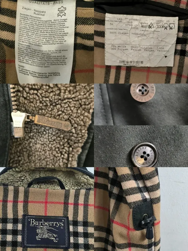 Abrigo retro Burberrys