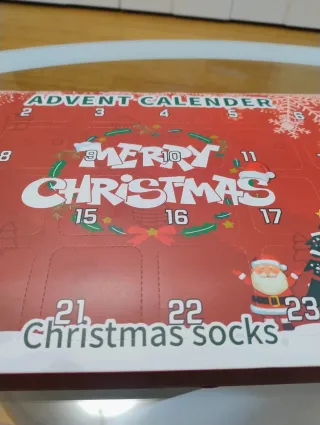 Calendario Avvento Calzini Natalizi