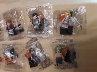 Lote 8 Minifiguras Dragon Ball