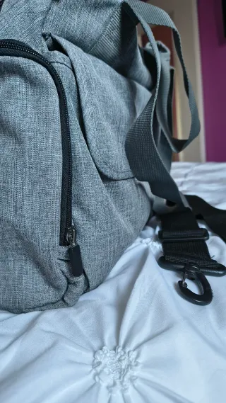 Bolso de bebé para carrito  color gris nuevo