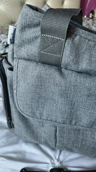 Bolso de bebé para carrito  color gris nuevo