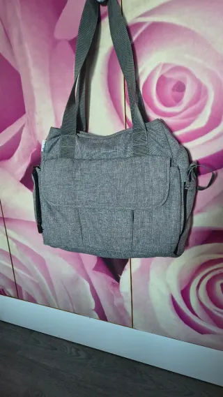 Bolso de bebé para carrito  color gris nuevo