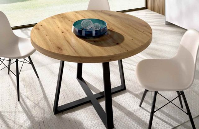 Mesa Comedor Duna RMB Madera y Metal