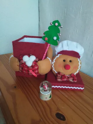 Caja Navideña Decorativa