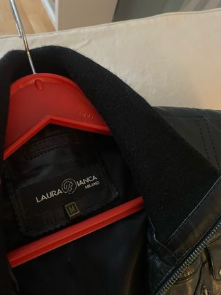 Cazadora Piel LAURA VITA Negra