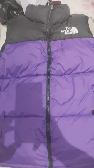 Chaleco The North Face Negro/Morado