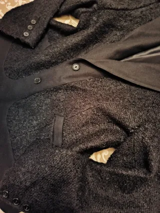 Traje de chaqueta negro mujer