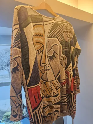 Jersey URBAN Beige/Dorado Talla M