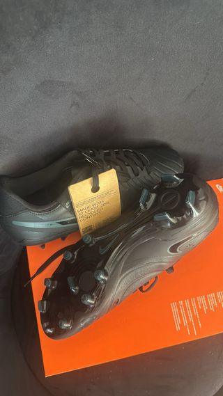 Zapatillas Nike Tiempo Fútbol Negro/Teal