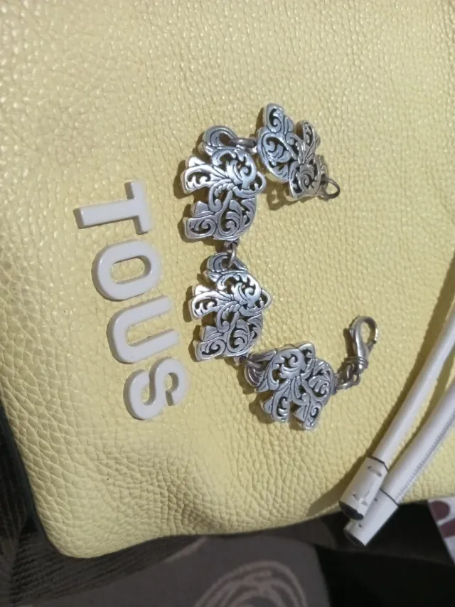 Pulsera Tous Garden XL Plata