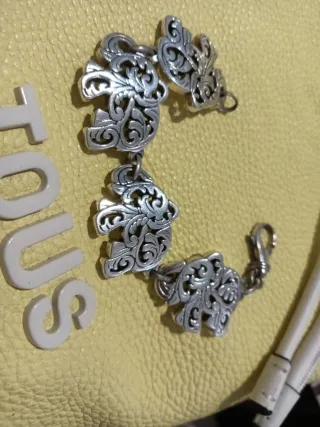 Pulsera Tous Garden XL Plata