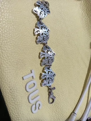 Pulsera Tous Garden XL Plata