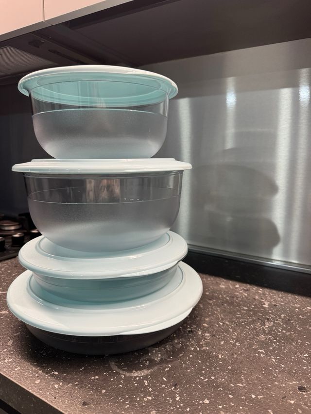 Set Tupperware Contenitori Trasparenti