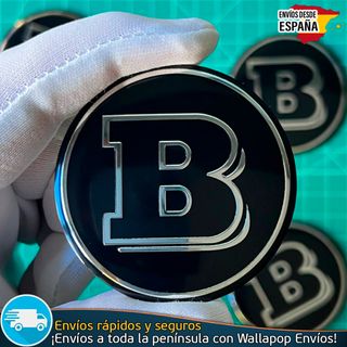 Emblema Brabus 56mm Pegatina Tapa Tapacubo Llanta