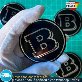 Emblema Brabus 56mm Pegatina Tapa Tapacubo Llanta