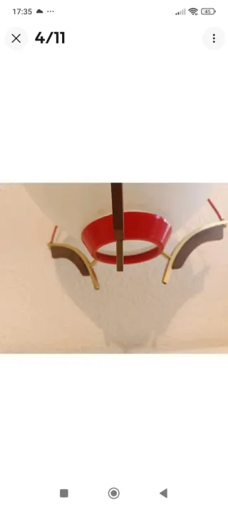 Lámpara escandinava vintage