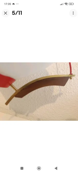 Lámpara escandinava vintage