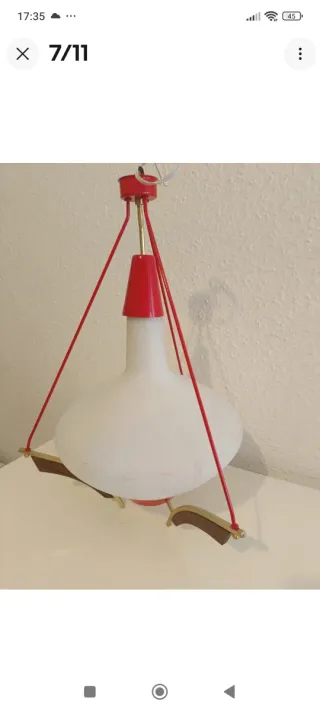 Lámpara escandinava vintage