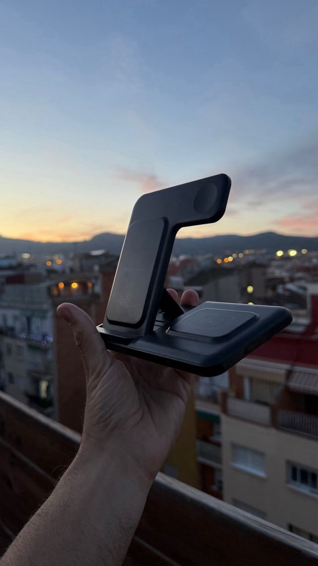 Cargador 3 en 1: Móvil, Watch, AirPods