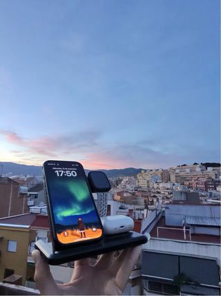 Cargador 3 en 1: Móvil, Watch, AirPods