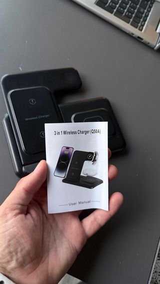 Cargador 3 en 1: Móvil, Watch, AirPods