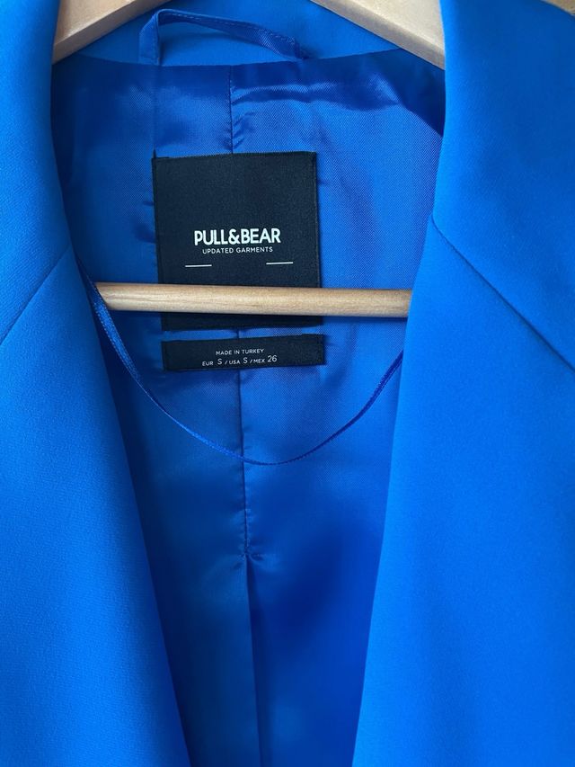 Blazer azul Pull&Bear