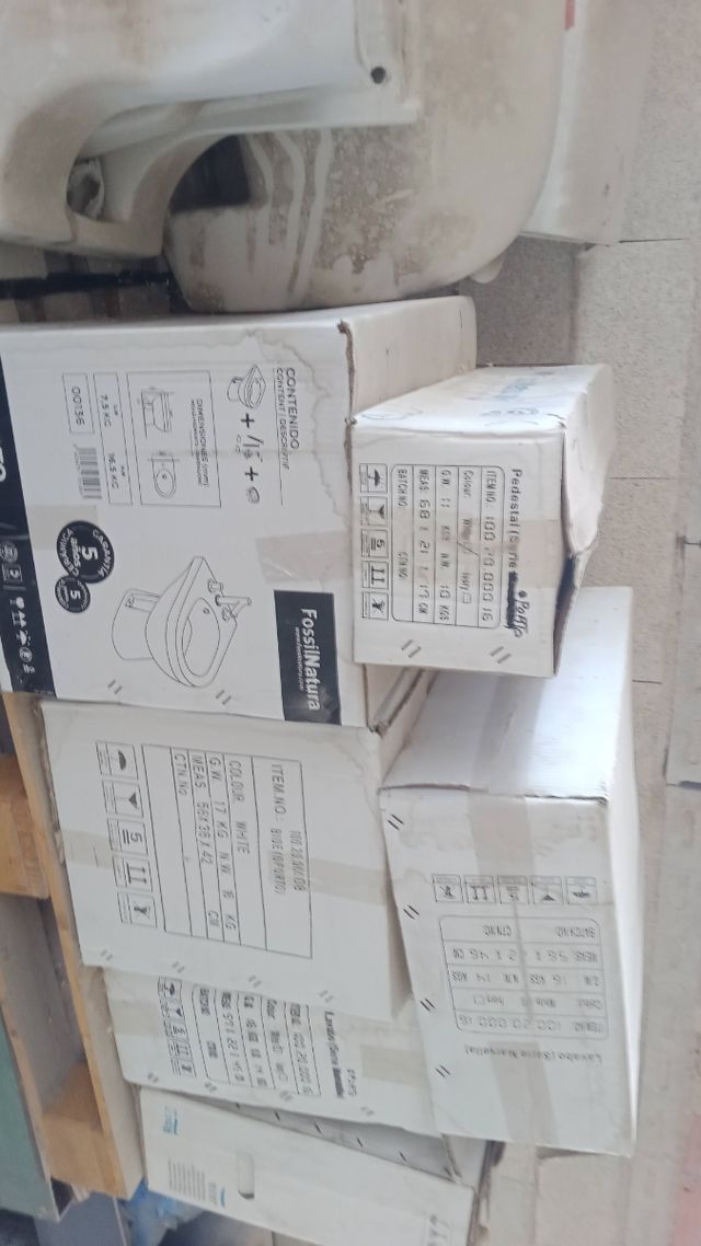 Son restos de almacén