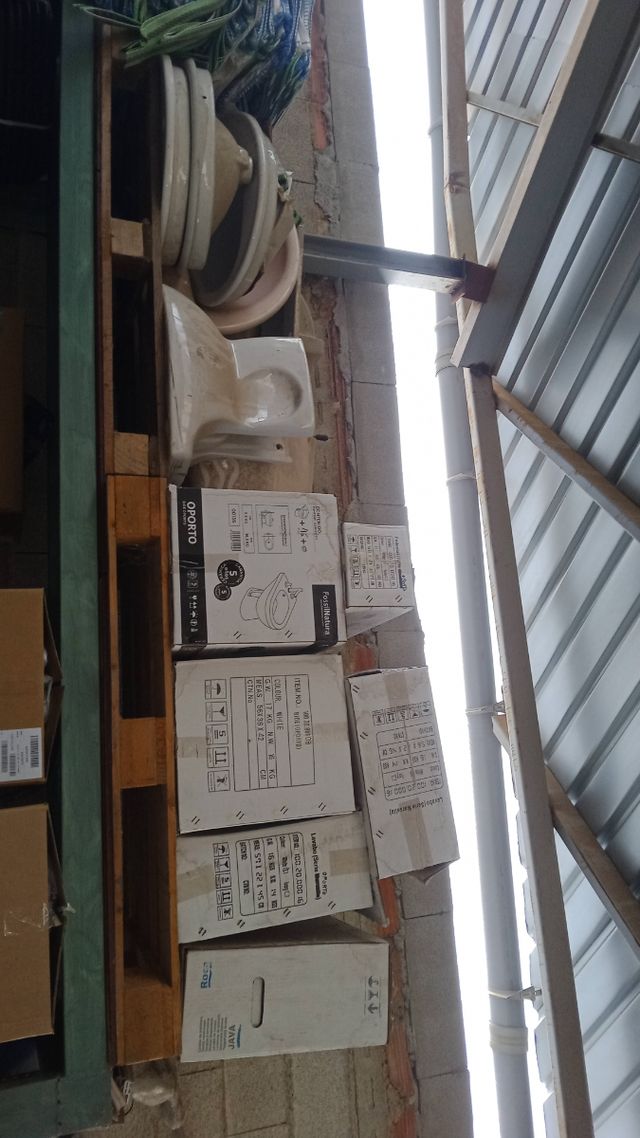 Son restos de almacén