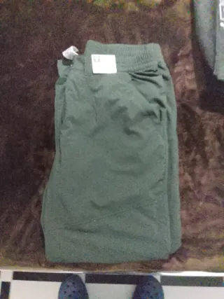 Pantalón de chándal caballero verde