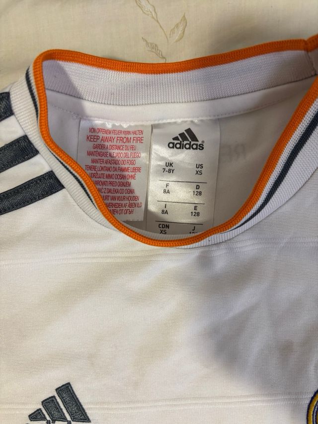 Equipación Real Madrid Original Adidas de niño