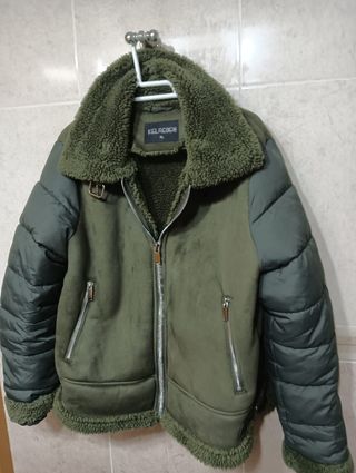 Chaqueta KELREBE verde militar Talla XL