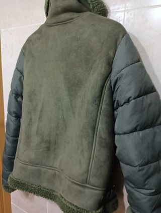 Chaqueta KELREBE verde militar Talla XL