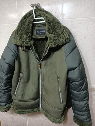 Chaqueta KELREBE verde militar Talla XL