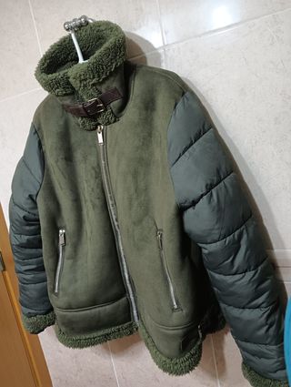 Chaqueta KELREBE verde militar Talla XL