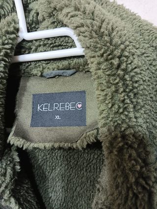 Chaqueta KELREBE verde militar Talla XL