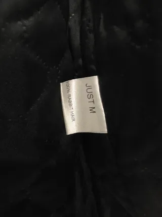 Gilet pelliccia nero