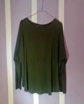 Blusa verde oliva