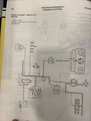PEUGEOT 504 1.8 2.0 GL 2.1 GLD MANUAL D REPARACION