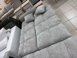Sofá chaise longue cama gris NUEVO