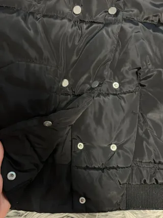 Cazadora de invierno negra