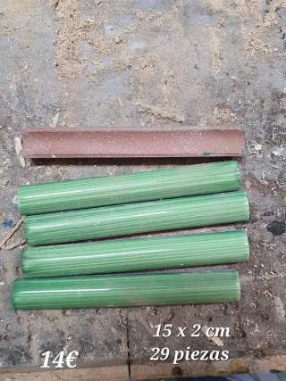 Existencias restantes de azulejos