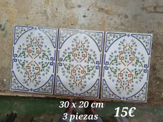 Existencias restantes de azulejos