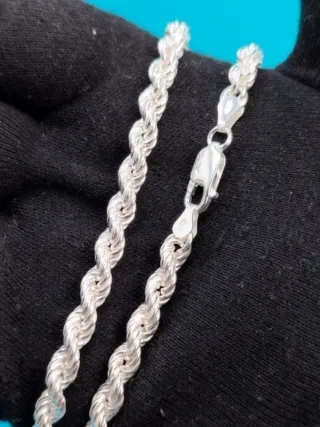 CORDON DE PLATA DE LEY 925 mm