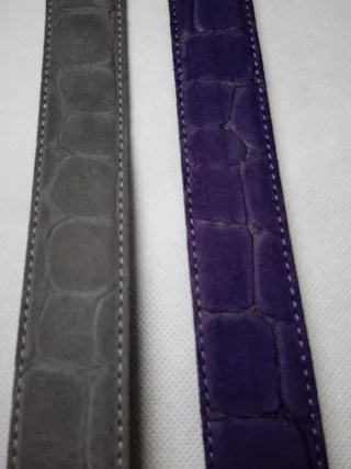 Cinture Donna Pelle Camoscio 2 Pezzi