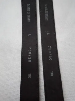 Cinture Donna Pelle Camoscio 2 Pezzi